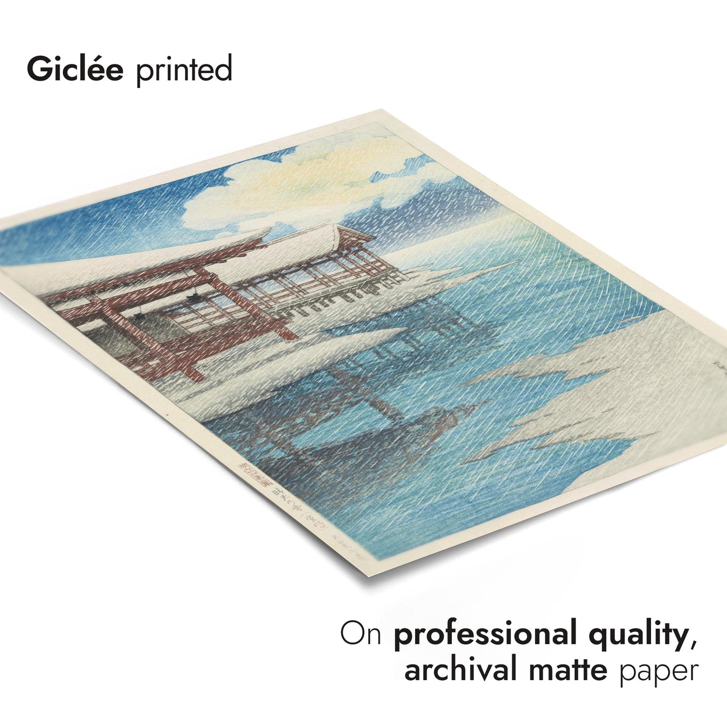 Snow on a Clear Day (Miyajima)