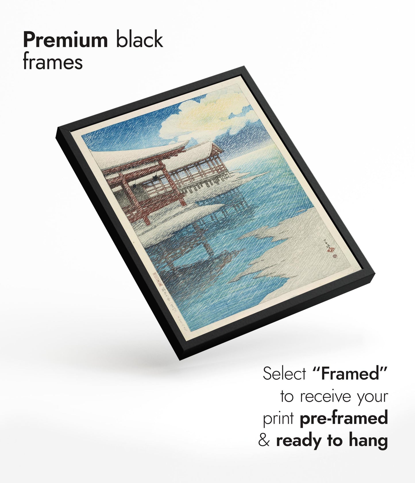 Snow on a Clear Day (Miyajima)