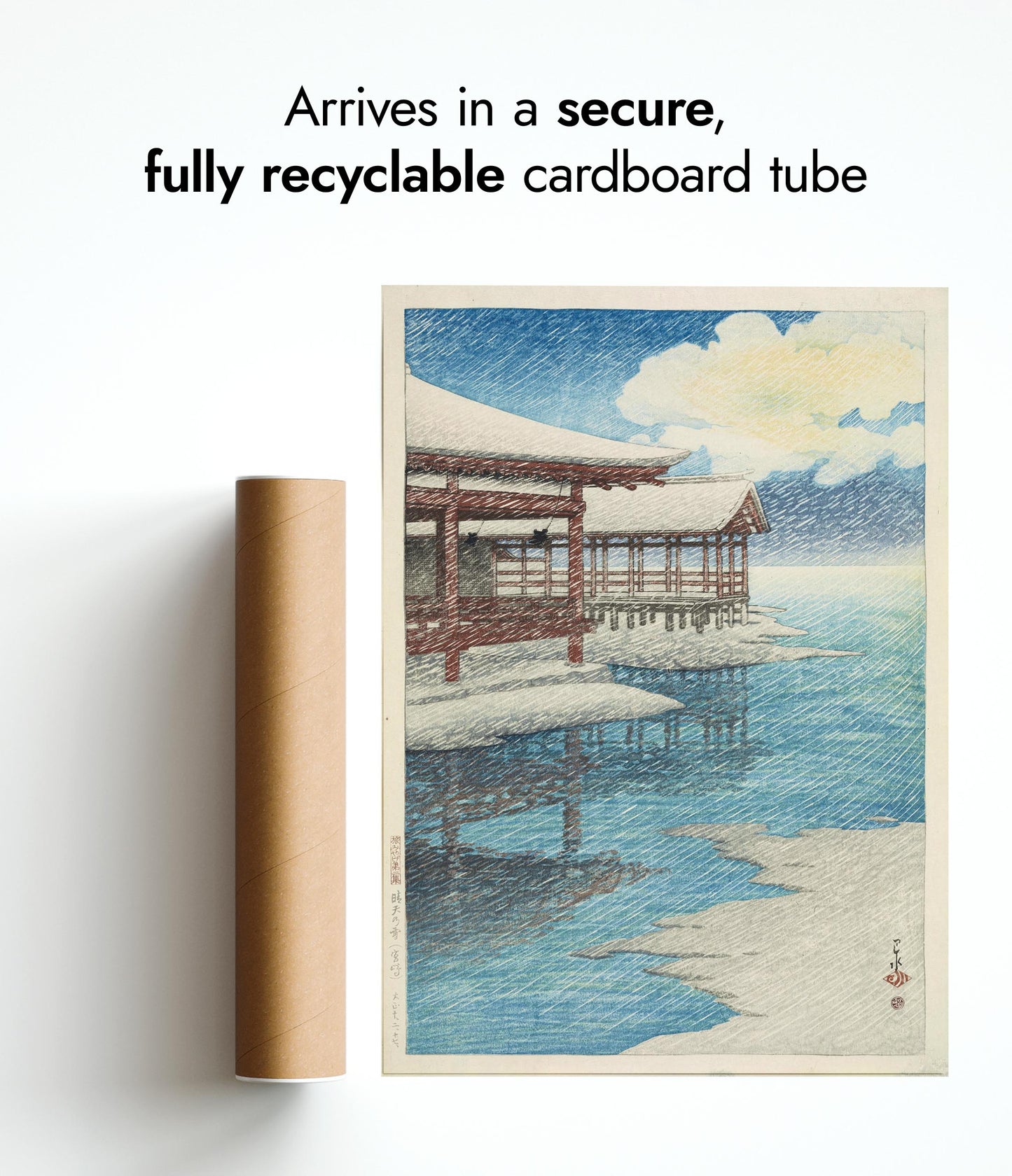 Snow on a Clear Day (Miyajima)