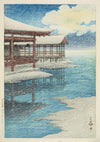 Snow on a Clear Day (Miyajima) print