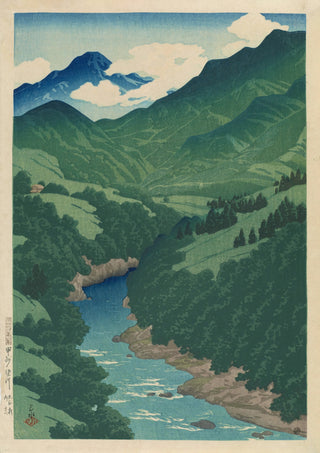 Somegawa-floden, Kōshū print