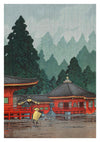 Futatsu Hall at Nikko print