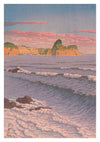 Morning Sea at Shiribeshi print