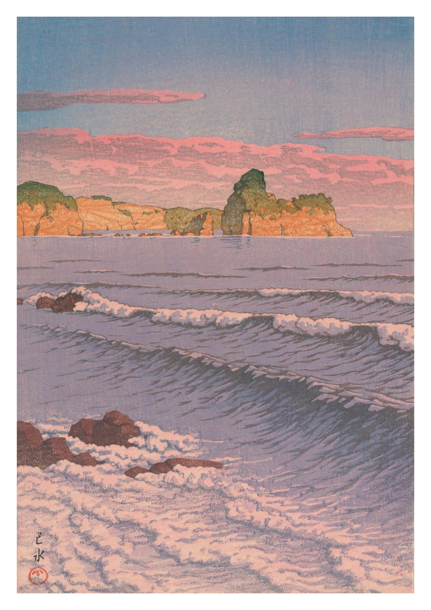 Morning Sea at Shiribeshi