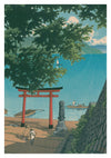 Nikko Chuzenji Lake Utagahama print