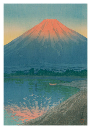 Lake Yamanaka and Mount Fuji