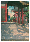 Meguro Fudo Temple print