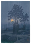 Full Moon at Gamo print