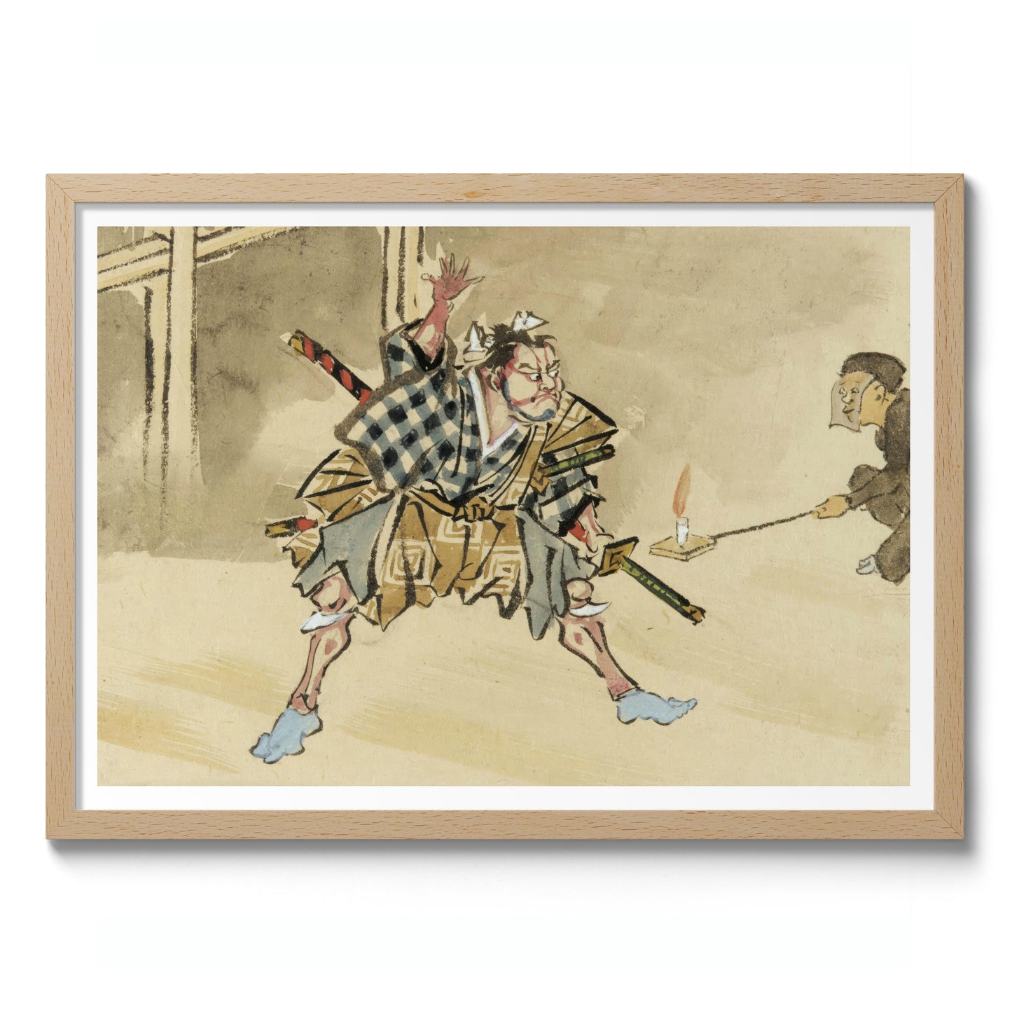 Scene from a Kabuki Performance