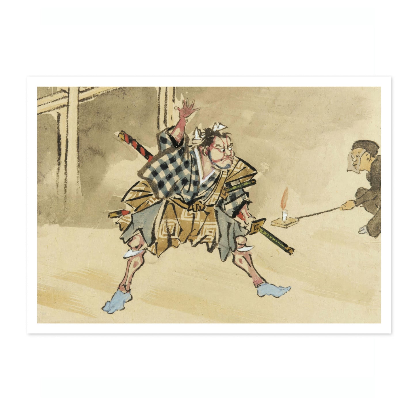 Scene from a Kabuki Performance