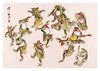 Dancing Frogs print