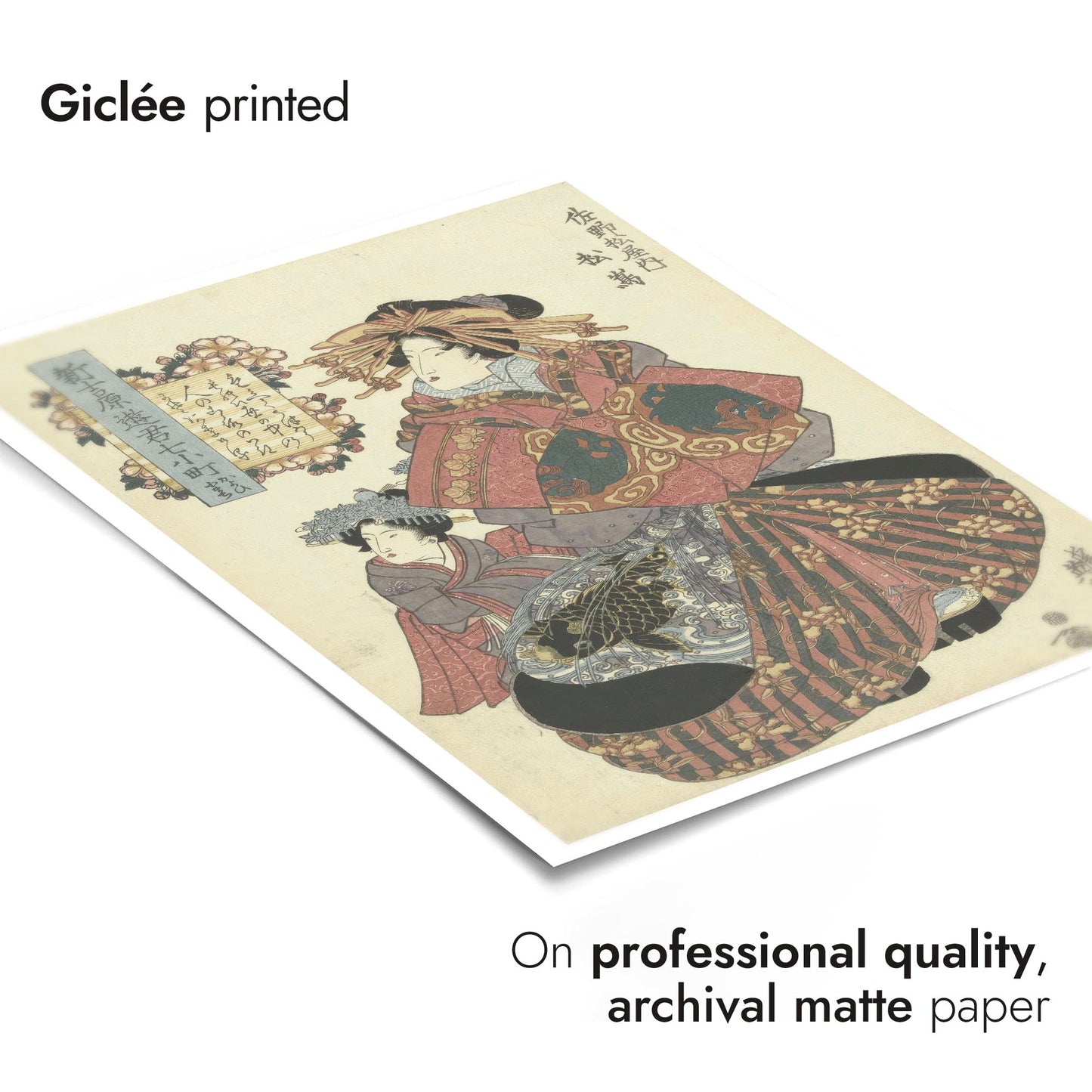 Courtesan from the Sanomatsuya House