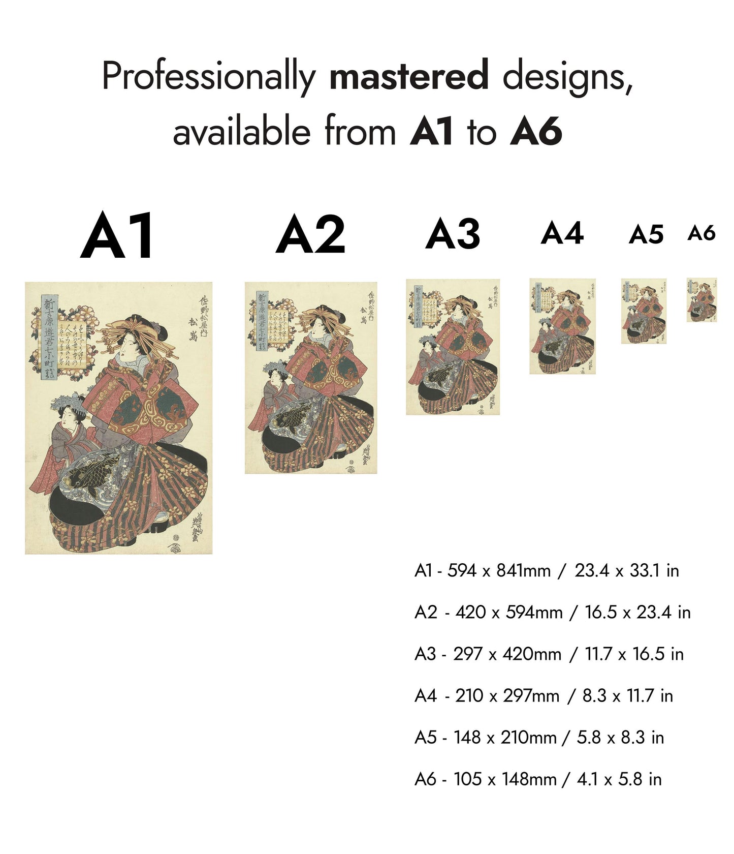 Courtesan from the Sanomatsuya House