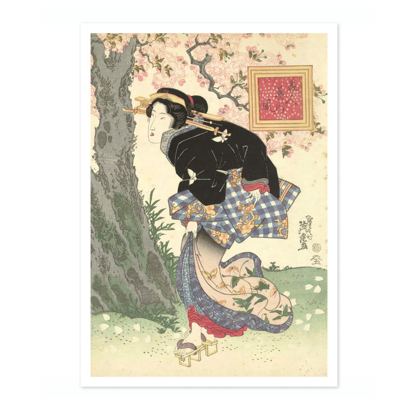 Beauties in a Spring Storm