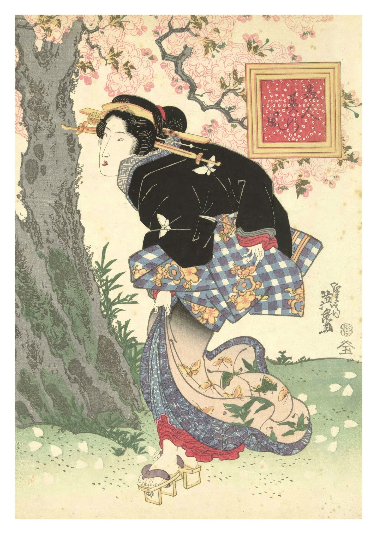 Beauties in a Spring Storm