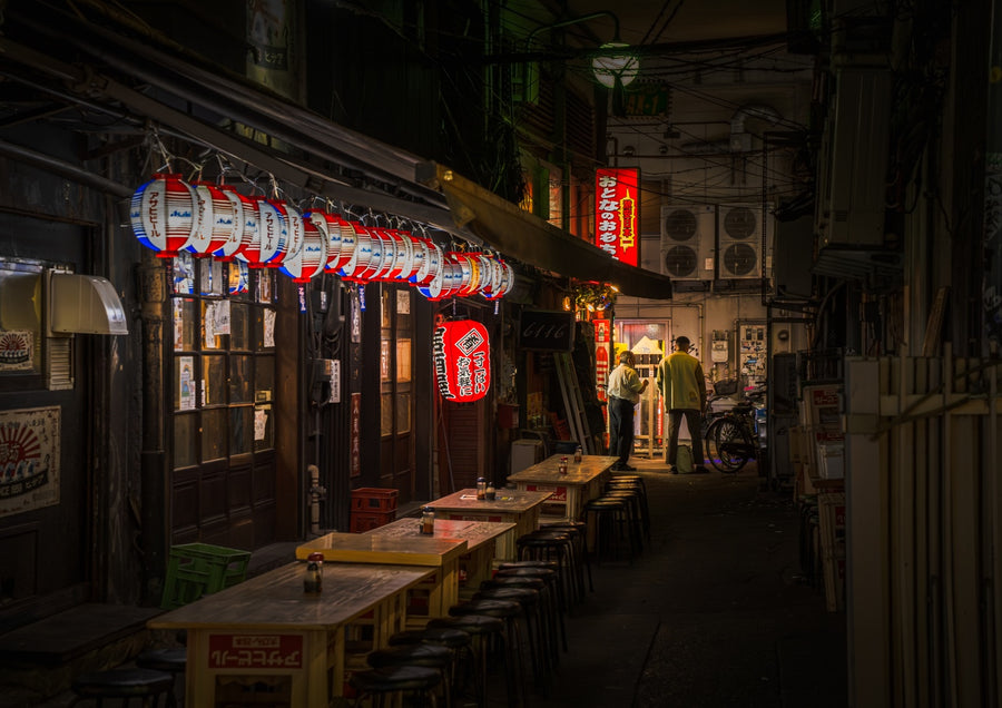 Tokyo, Between Glow and Void - Print Only frame