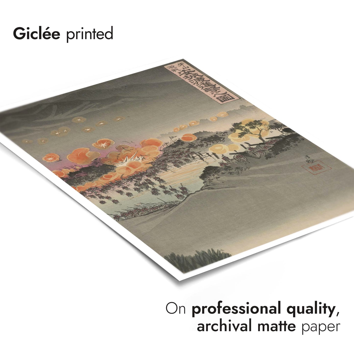 Vild strid vid Gasan, attackerande över Anjo-floden