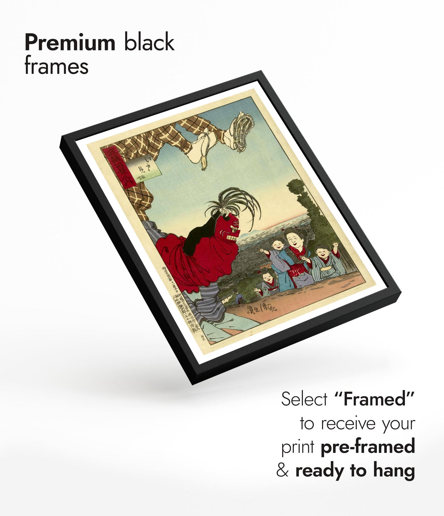 Artiste de rue d'Edo