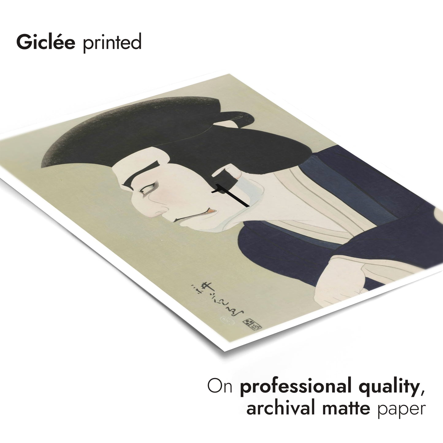 Ichikawa Shocho II in the Role of Oman