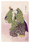 Scene from the Noh Theatre Play Arashiyama print