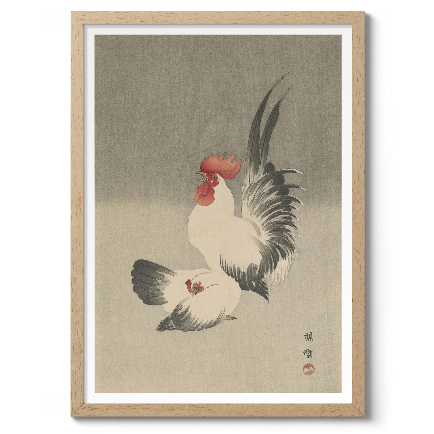 Rooster & Hen