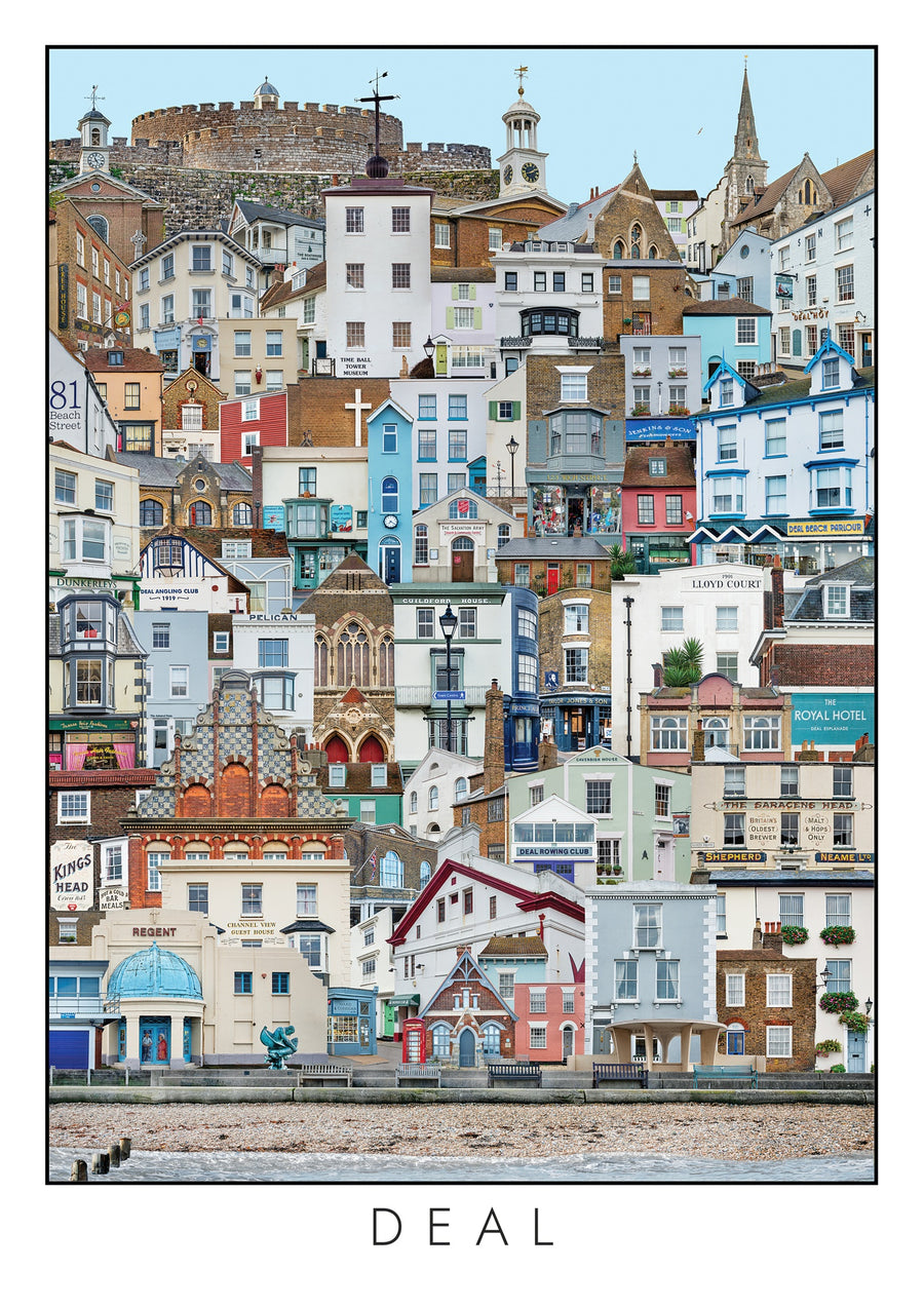 Paysage urbain de l'accord - Print Only frame