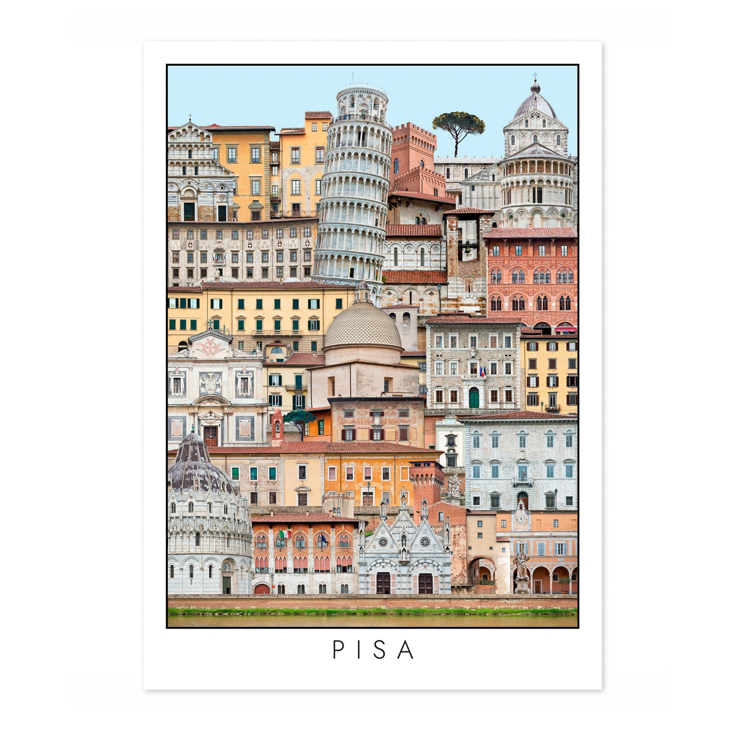 Paysage urbain de Pise