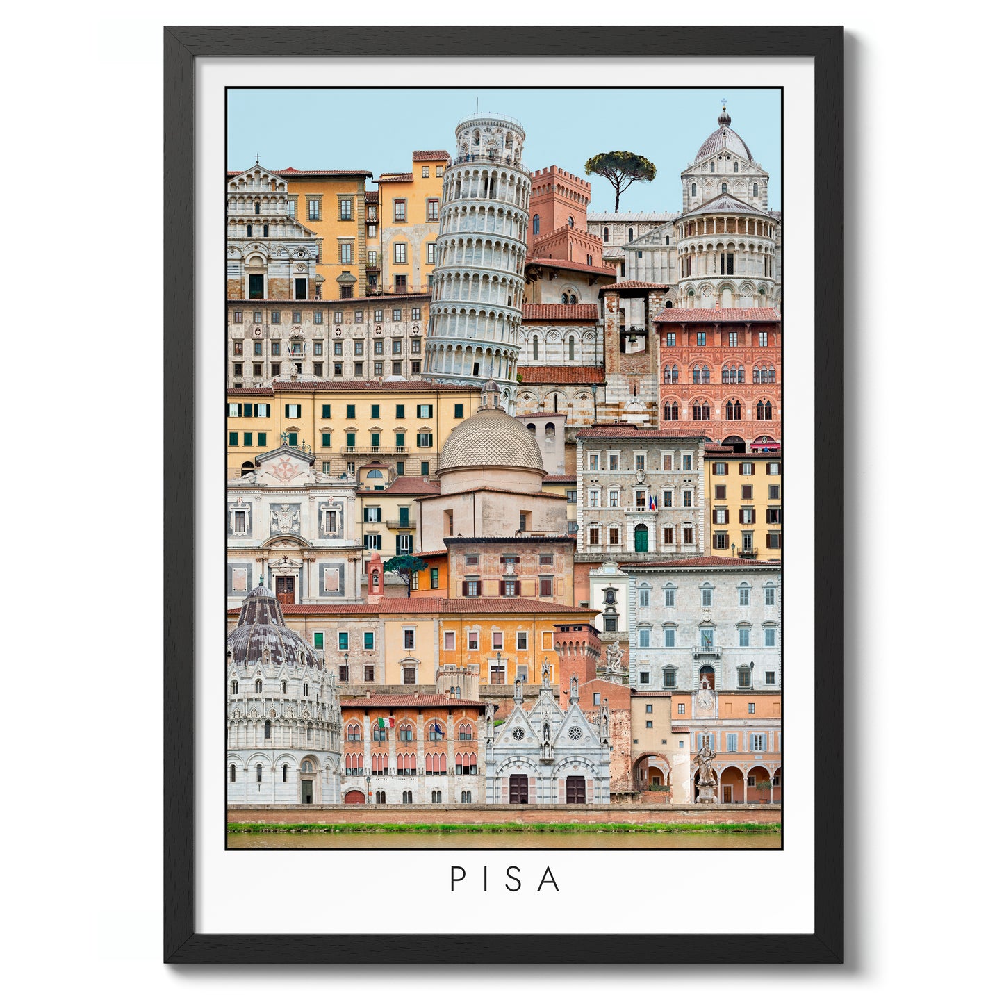 Paysage urbain de Pise