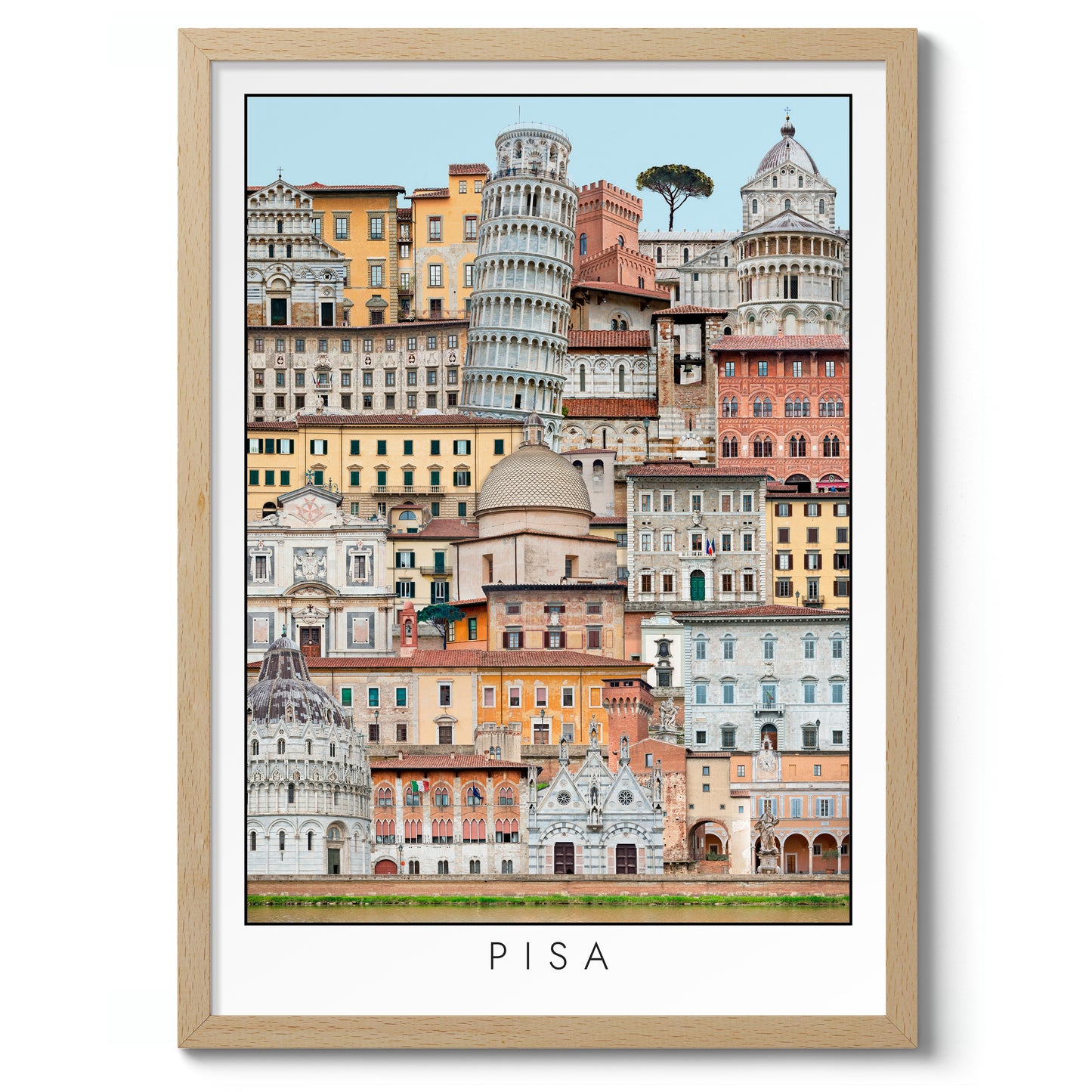 Paysage urbain de Pise