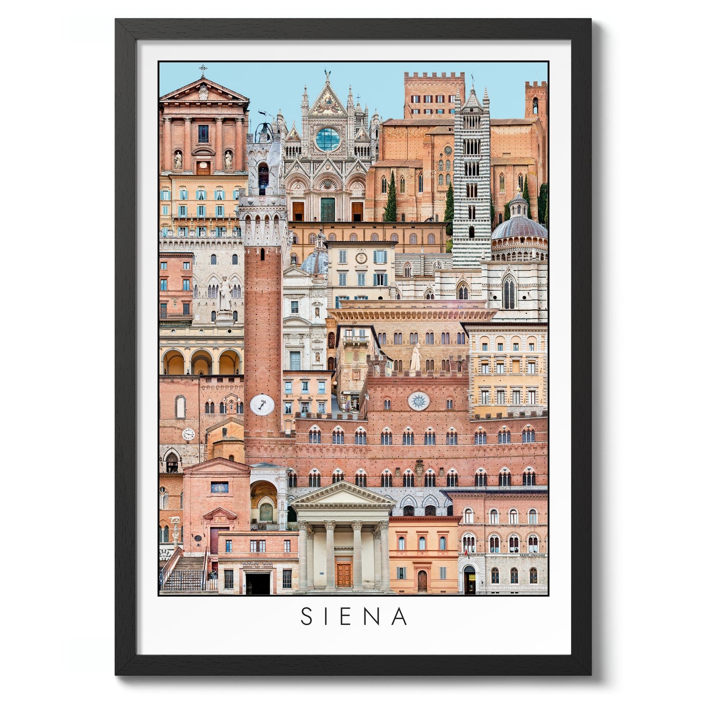 Paysage urbain de Sienne