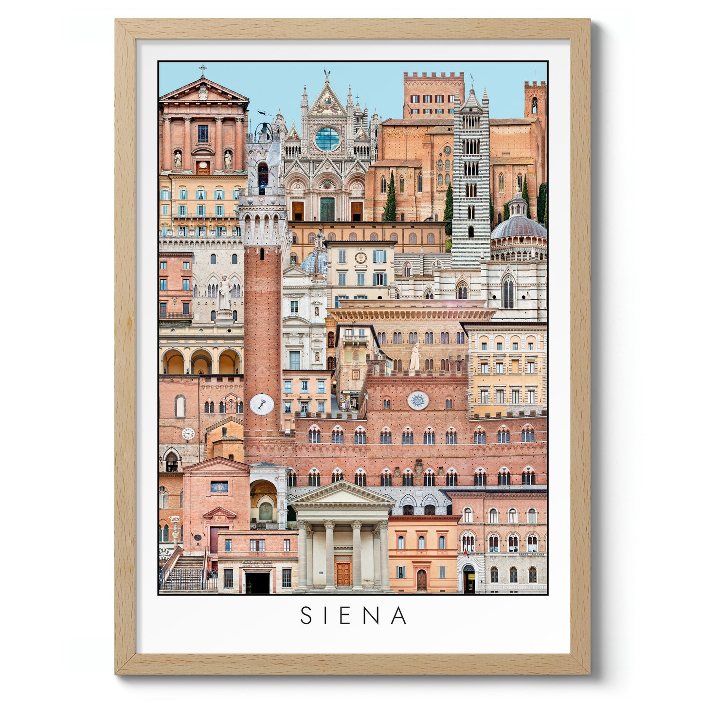 Paysage urbain de Sienne