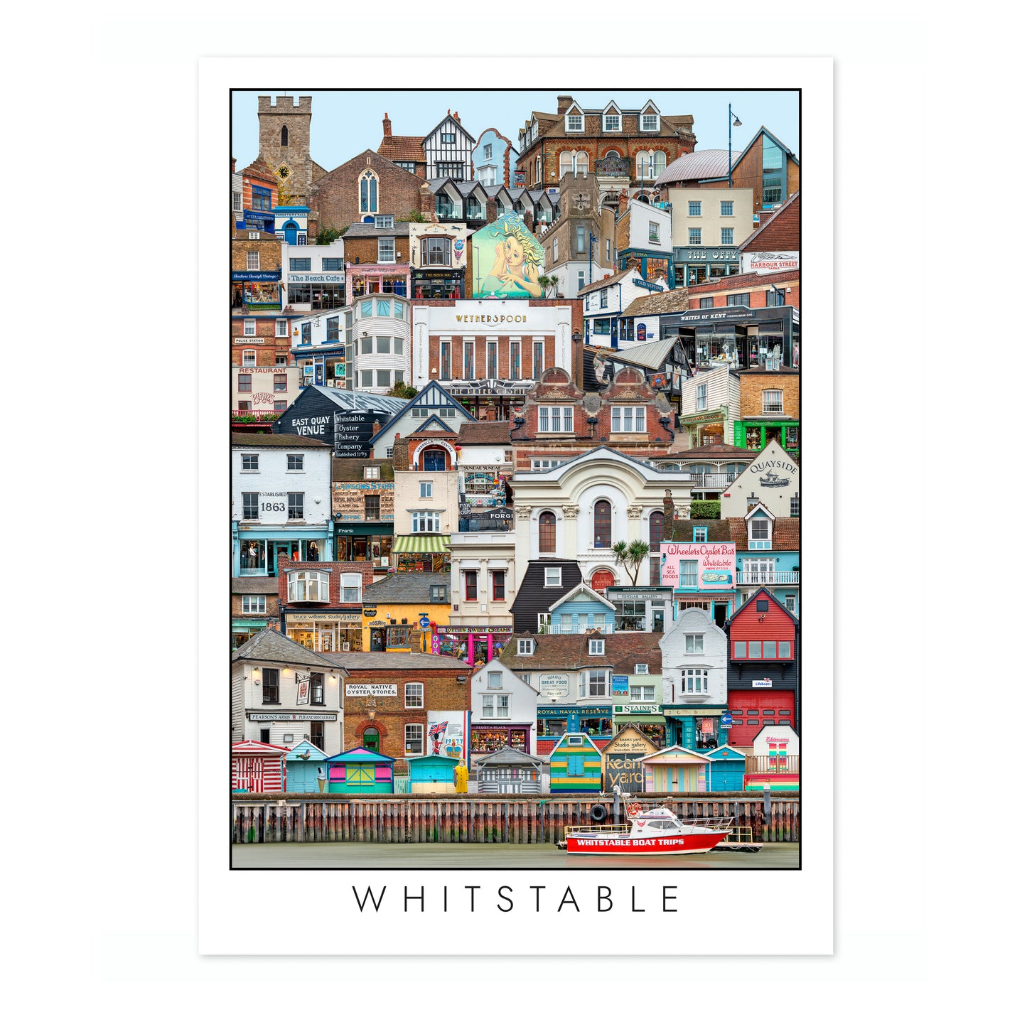 Paysage urbain de Whitstable