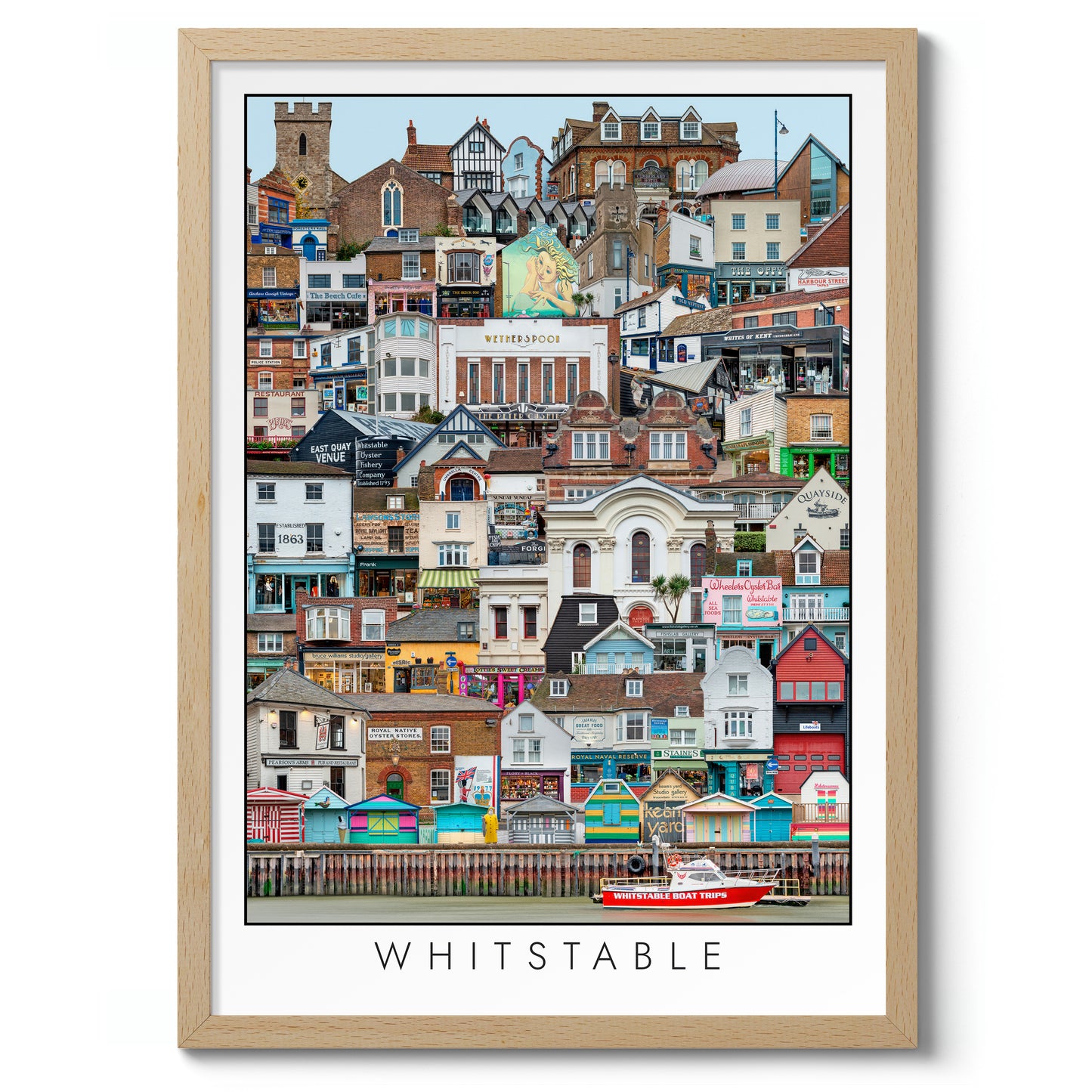 Paysage urbain de Whitstable