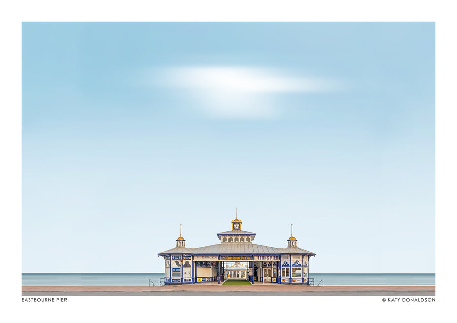 Eastbourne Pier - Print Only frame
