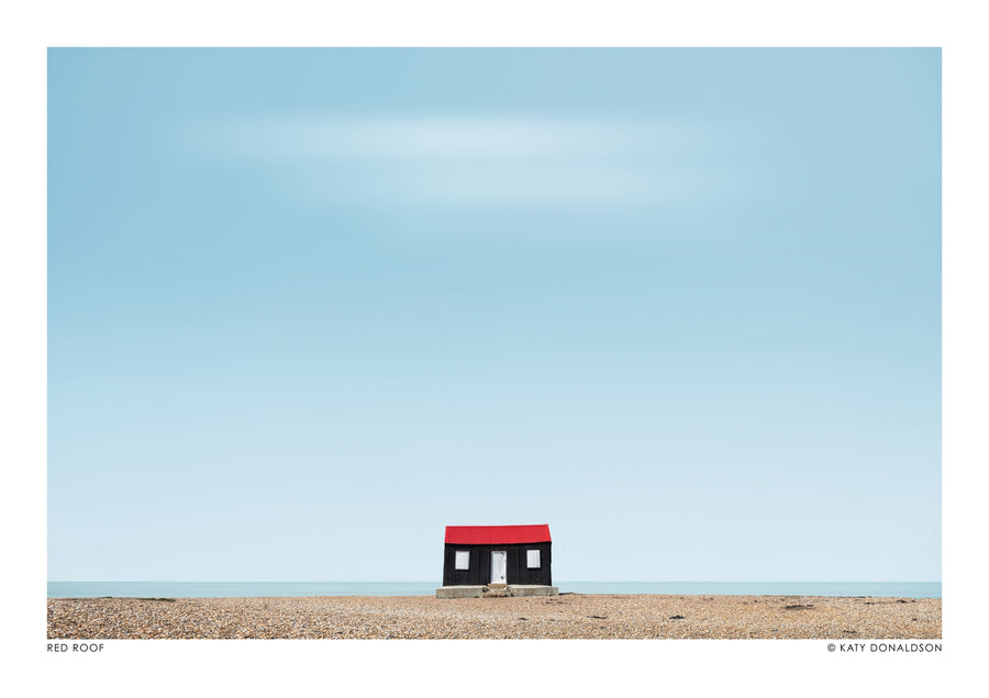 Red Roof - Print Only frame