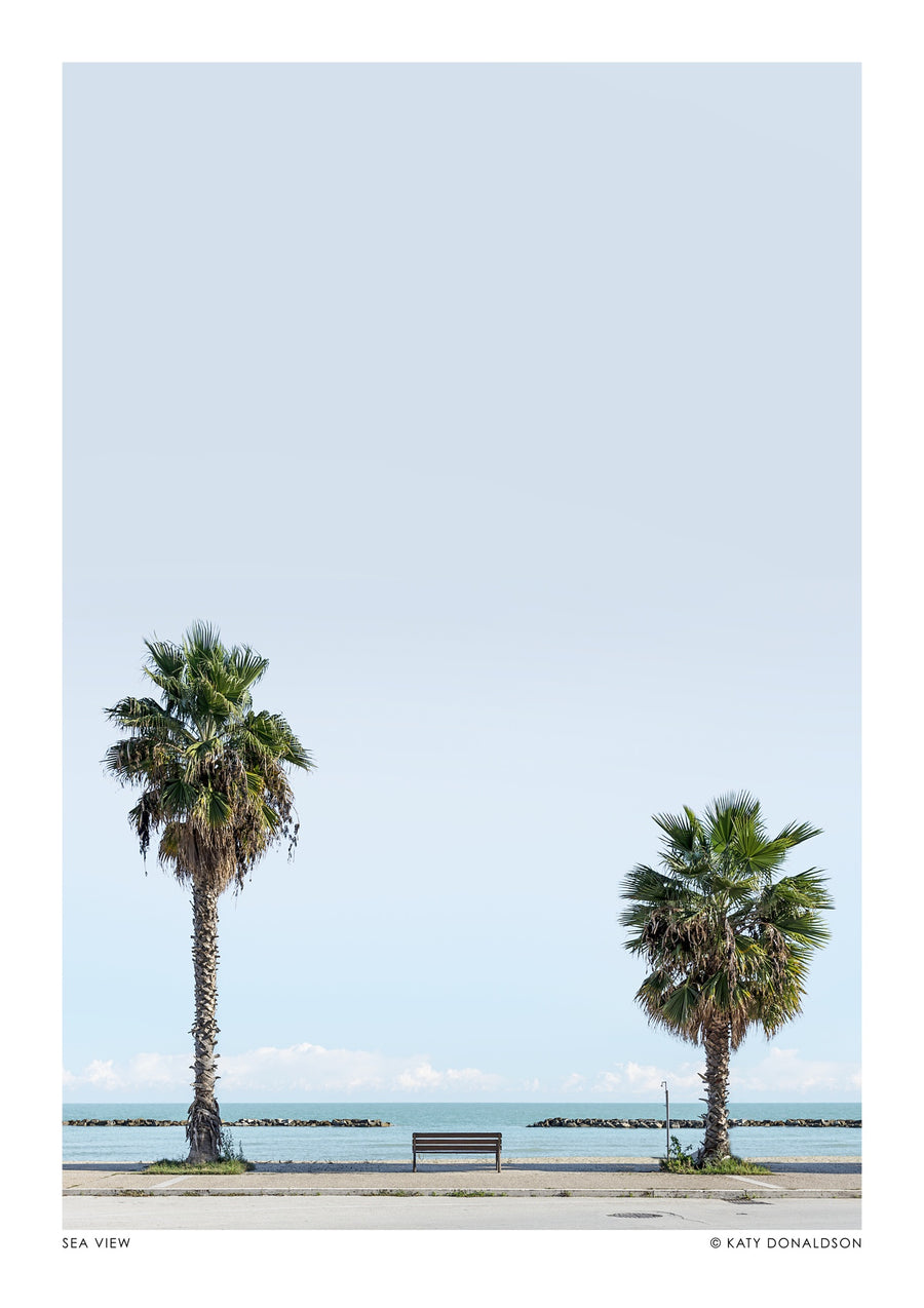 Zeezicht - Print Only frame
