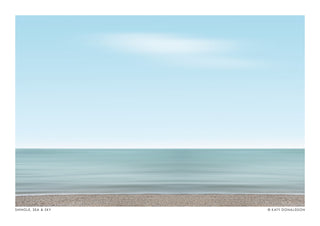 Shingle, Sea & Sky print