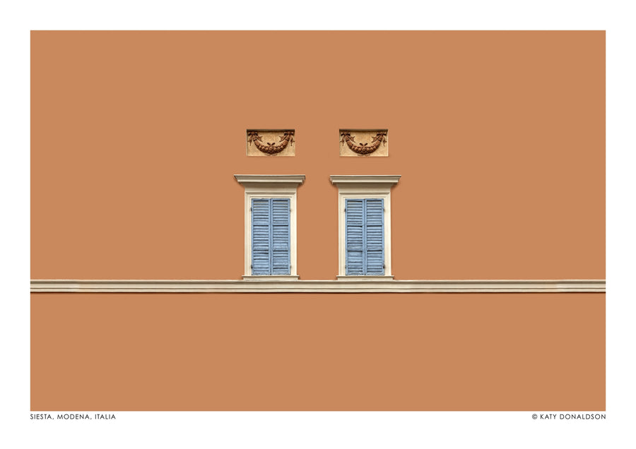 Siesta, Modena, Italië - Print Only frame