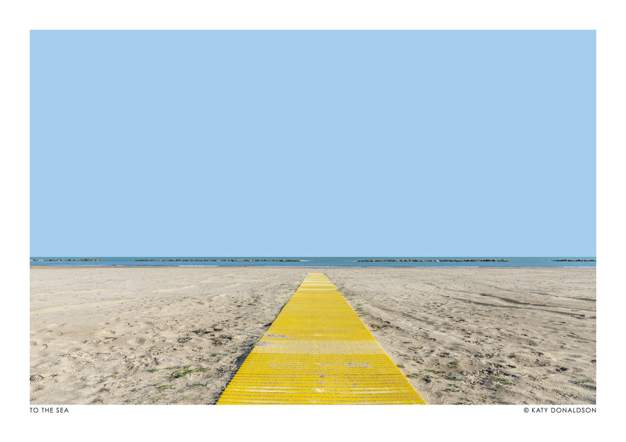 Vers la mer - Print Only frame
