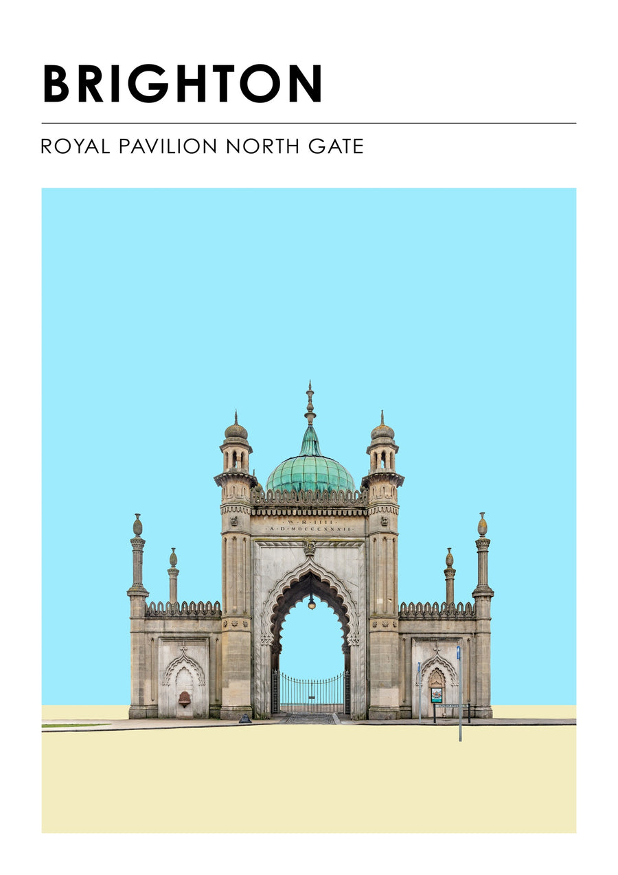 Brighton Pavilion Nordport - Print Only frame