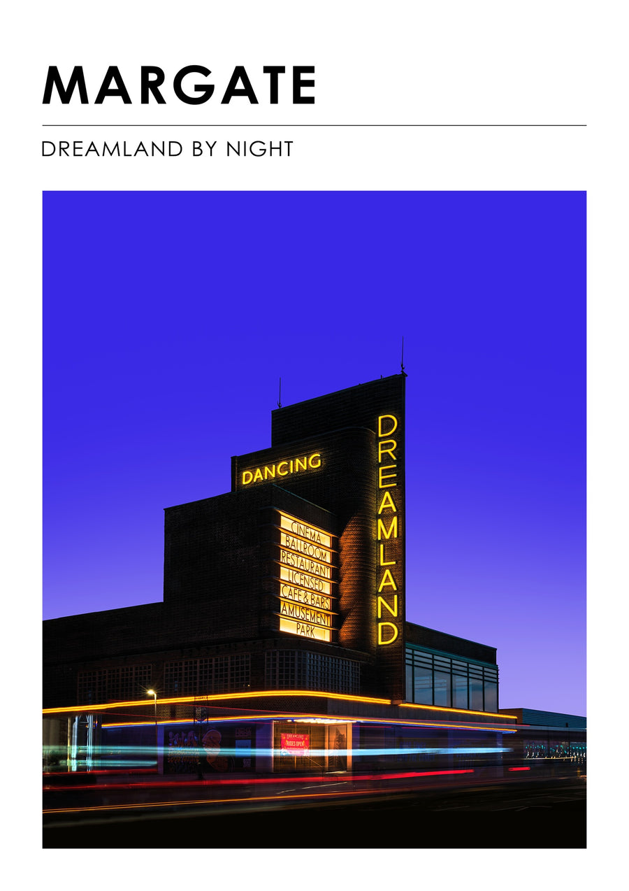 Droomland 's Nachts - Print Only frame