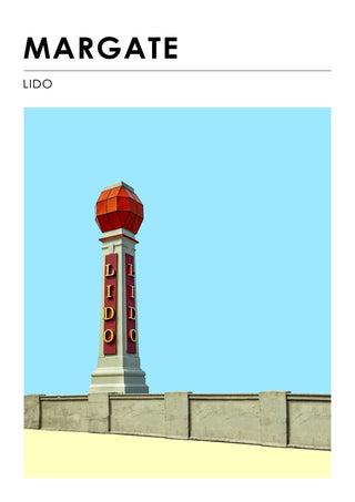 Margate Lido print