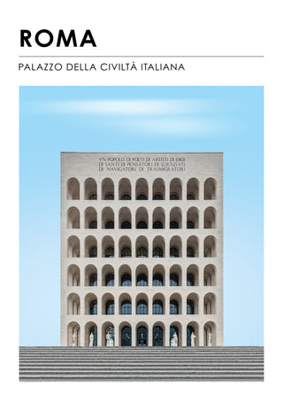 Palazzo Della Civiltà, Rome print