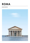 Pantheon, Rom print