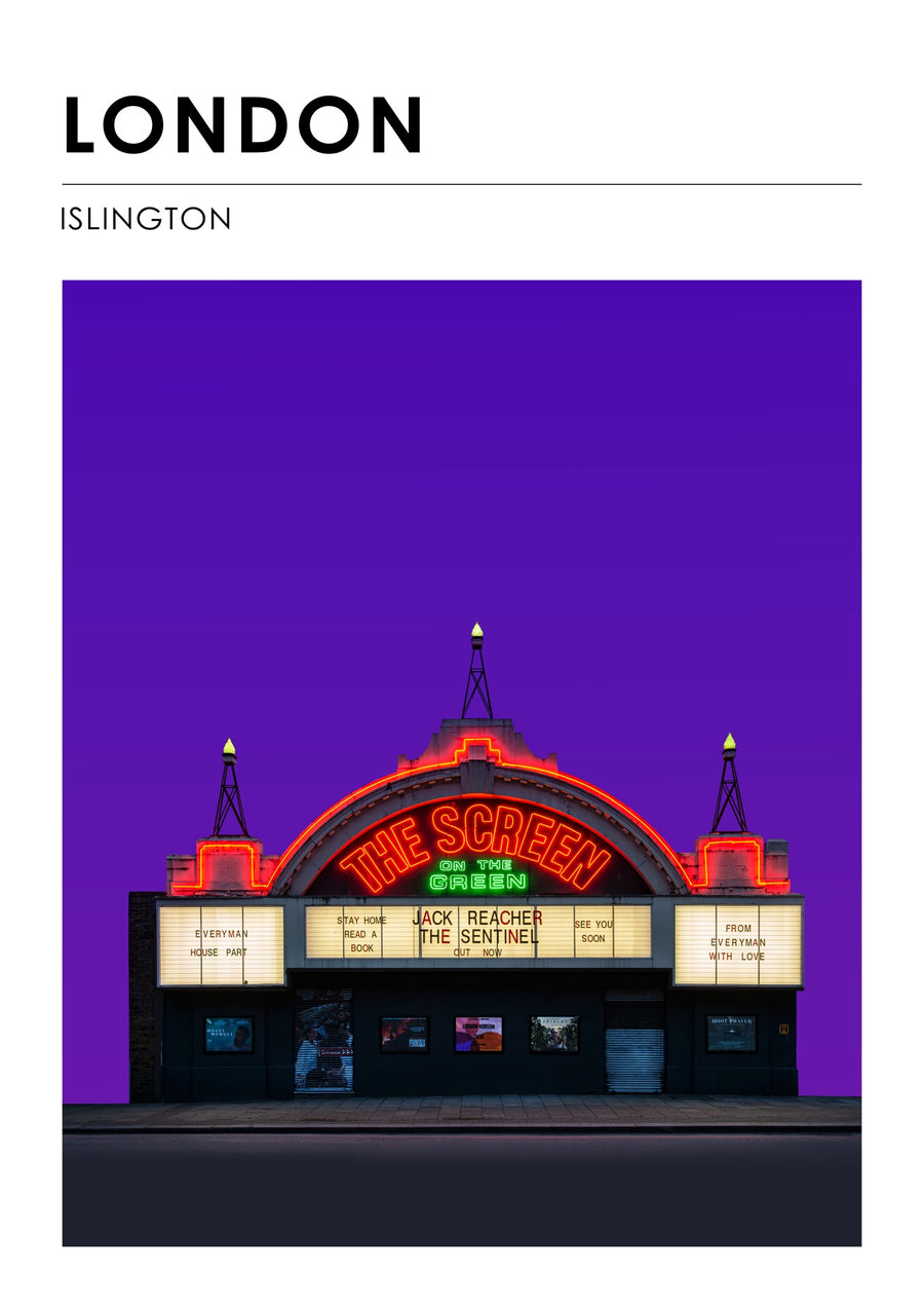 The Screen on the Green, Islington - Print Only frame