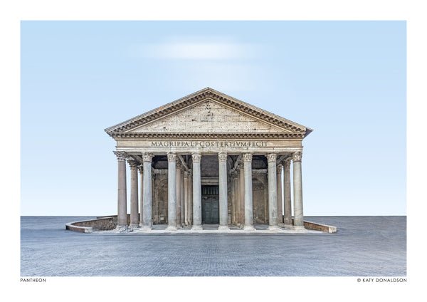 Façade du Panthéon