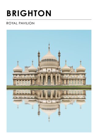 Brighton Pavilion, Reflected print