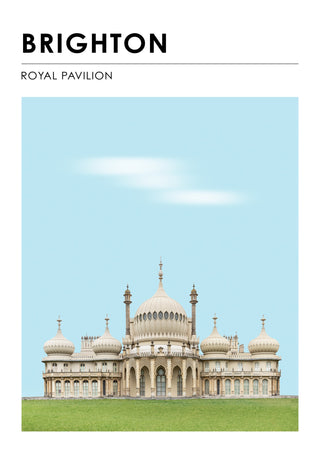 Brighton, Pavilion print