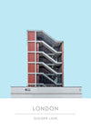 Golden Lane, London print