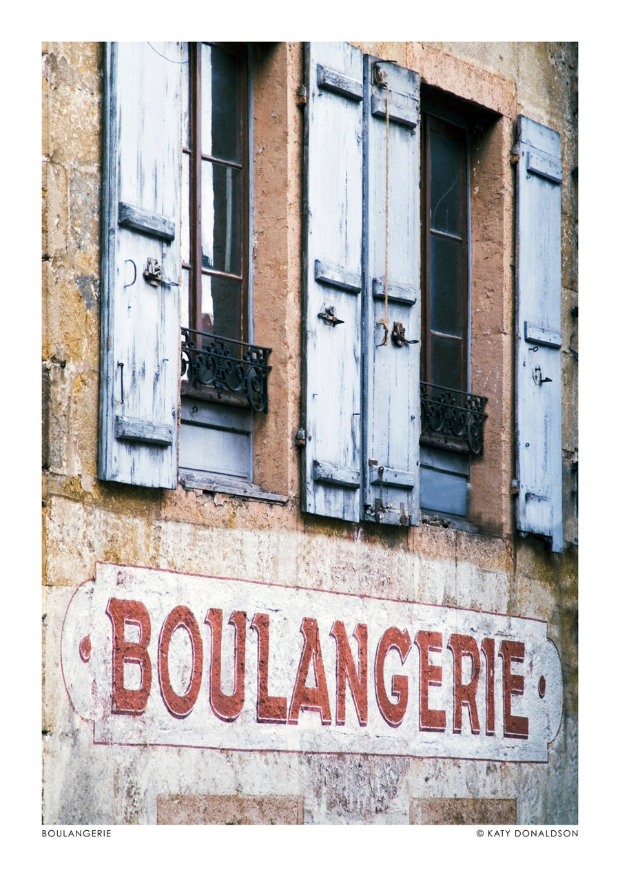 Boulangerie - Print Only frame